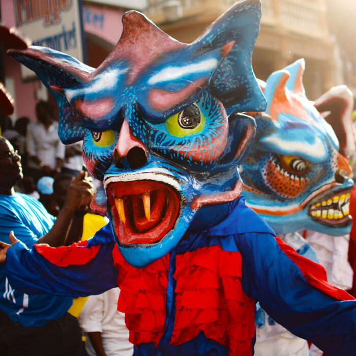 masque carnaval couleur haiti